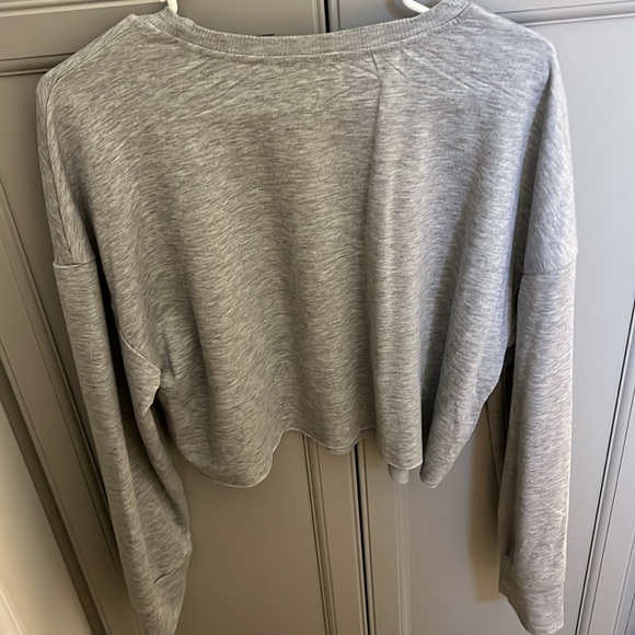 Gray Graphic Sweatshirt - Picture 7 of 11